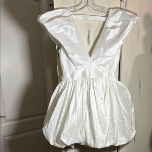 Elegant White Women's Dress from The Vintage Shop Small Formal Wedding Party NWT